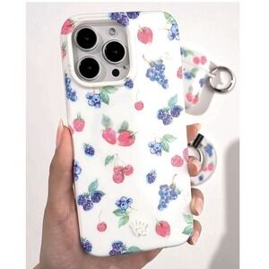 Velvet Caviar Berry Rhapsody iPhone 16 Pro Case MagSafe Compatible NWOT